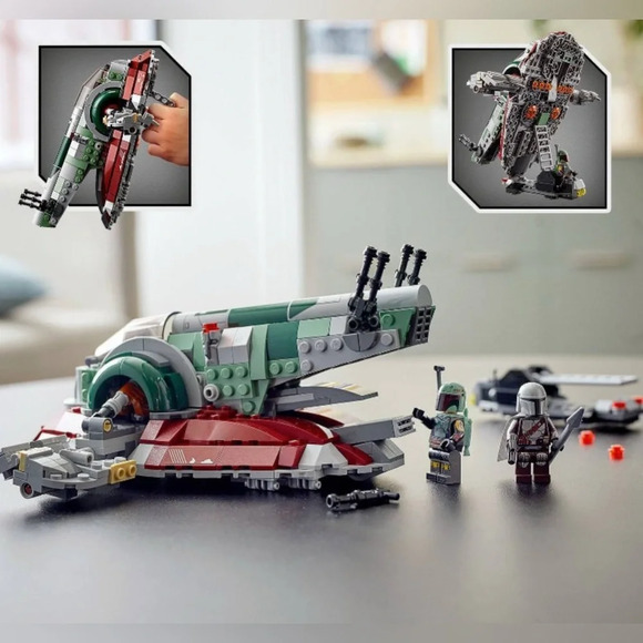 LEGO Star Wars Boba Fett Starship 75312 Building Toy - Mandalorian - Picture 4 of 4